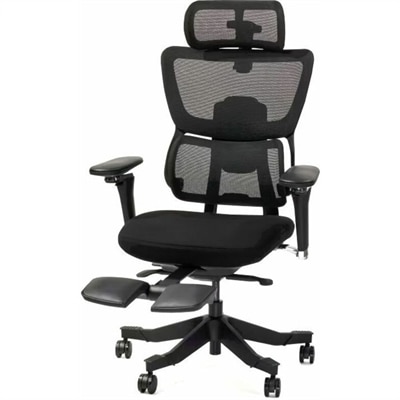 FlexiSpot Premium Ergo Max C7MAXB-FOAM-FT Chair - Black