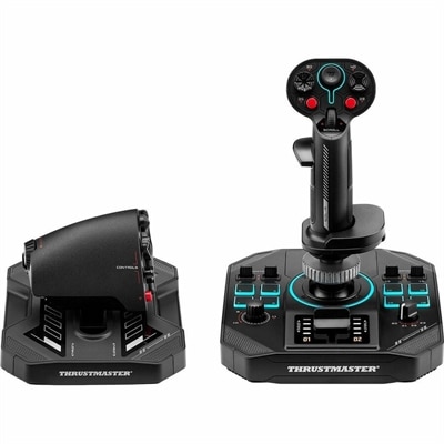 Thrustmaster SOL-R 4 HOTAS Gaming Joystick/Throttle - Cable - USB - PC
