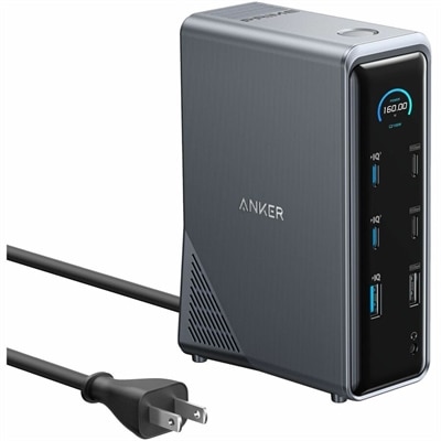 Anker Prime Charging Docking Station (14-in-1, Dual Display, 160W)