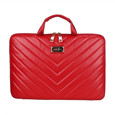 Sandy Lisa Capri Carrying Case (Sleeve) for 14" Laptop - Red