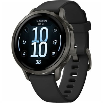 Garmin Venu 4 (41mm) - Black w/ Slate + Black