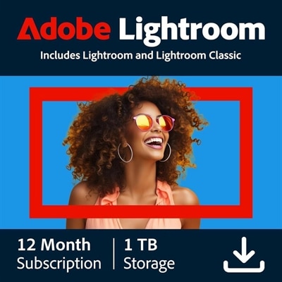Download Adobe Lightroom with 1TB 1 User 2YR