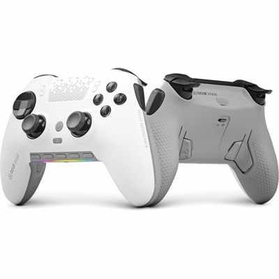 SCUF ENVISION PRO Wireless Gaming Controller for PC – White & Black