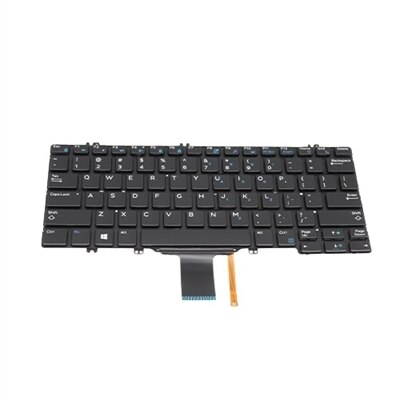 Dell English-US Backlit Keyboard With 82-keys For Latitude 52XX/5289 2-in-1/72XX/73XX/73XX 2-in-1