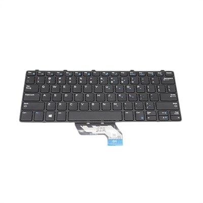Dell English-US Non-Backlit Keyboard With 82-keys For Latitude 3190/3190 2-in-1