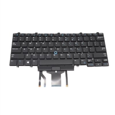 Dell English-US Backlit Keyboard With 82-keys For Latitude 54XX/74XX