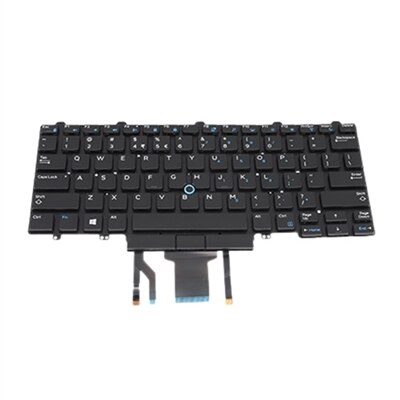 Dell English-International Backlit Keyboard With 82-keys For Latitude 5480/7480/E54XX/E74XX