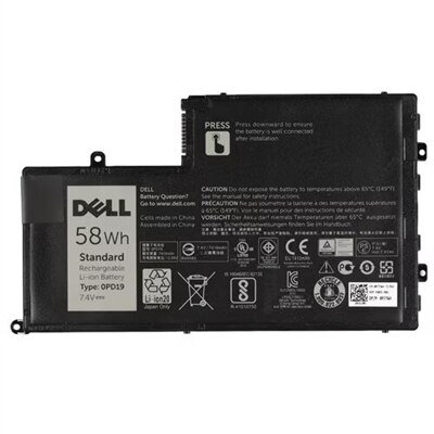 Dell 4-cell 58 Wh Lithium Ion Replacement Battery For Select Laptops