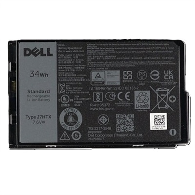 Batterie de rechange Dell 2 cellules 34 Wh au lithium ion pour certains ordinateurs portables