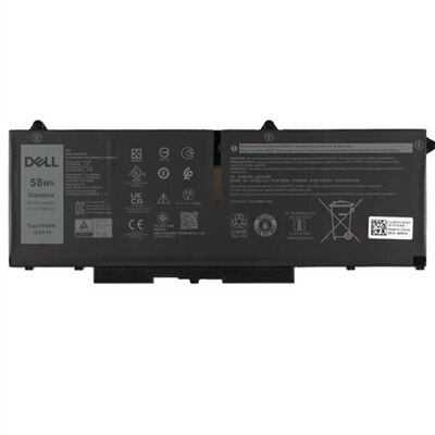 Dells 4-cells Litiumjonbatteri Med 58 Wattimmar För Utvalda Bärbara Datorer