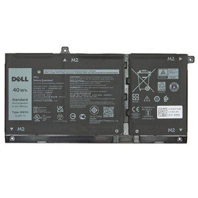 Dells 3-cells Litiumjonbatteri Med 40 Wattimmar För Utvalda Bärbara Datorer