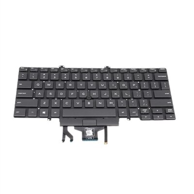 Dell Tastatur Mit Hintergrundbeleuchtung Für Englisch (US) Mit 81 Tasten Für Latitude 54XX