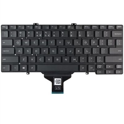 Dell English-International Non-Backlit Keyboard with 81-keys for Latitude 54XX