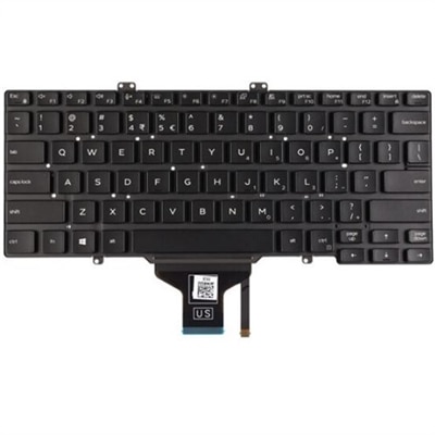 Dell English-International Backlit Keyboard with 81-keys for Latitude 5410/7400