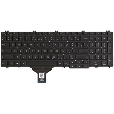 Dell French Canadian Non-Backlit Keyboard with 102-keys for Latitude 55XX/E55XX and Precision 35XX/55XX/75XX/77XX