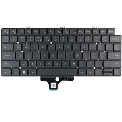 Dell English-International Non-Backlit Keyboard with 79-keys for Latitude 33XX/53XX/73XX/53XX 2-in-1/7320 2-in-1
