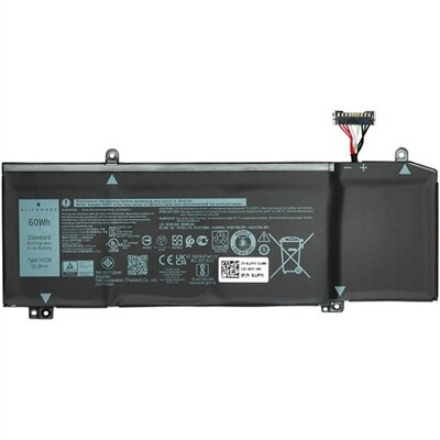 Dell 4-cell 60 Wh Lithium Ion Replacement Battery for Select Laptops
