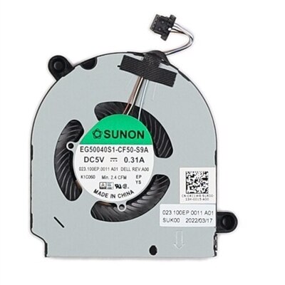 Dell CPU Cooling Fan for Latitude 5300/5300 2-In-1/5300 2-in-1 Chrome