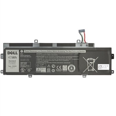 Dell 3-cell 43 Wh Lithium Ion Replacement Battery for Select Laptops