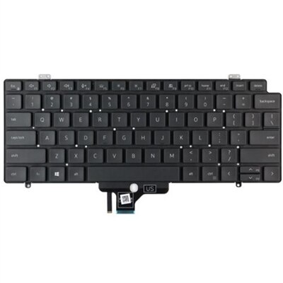 Dell English-US Backlit Keyboard with 79-keys for Latitude 7410 2-in-1