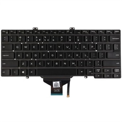 Dell English-International Backlit Keyboard with 81-keys for Latitude 7400