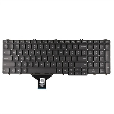 Dell English-US non-backlit Keyboard with 102-keys for Latitude 55XX and Precision 35XX