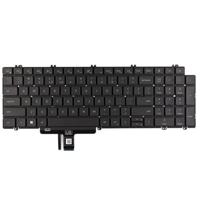 Dell English-International Backlit Keyboard with 99-keys for Precision 35XX/76XX/77XX and Latitude 55XX