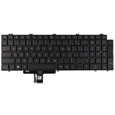 Dell French Canadian Backlit Keyboard with 99-keys for Latitude 34XX/35XX/55XX and Precision 35XX/76XX/77XX