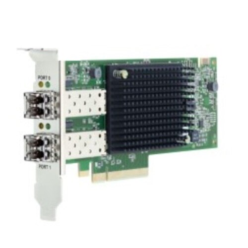 Dell adaptateur de bus hôte Fibre Channel Double ports Emulex LPe36002 FC64, Pleine hauteur