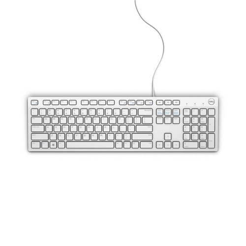 Clavier filaire Dell - KB216 - français (AZERTY) - blanc