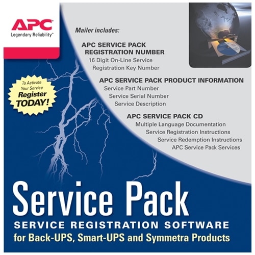 APC Extended Warranty Service Pack - support technique - 1 année