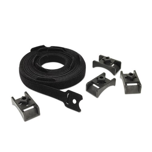 Attache de câble APC AR8621 - Noir - 10 Paquet Pack - Conforme aux normes TAA