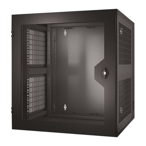 Armoire Rack APC NetShelter WX 13U Fixation Murale pour Réseau, Système de circulation d'air ambiante - 482,60 mm Largeur de rack Profondeur de Rail