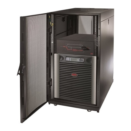 Armoire Rack APC NetShelter SX 24U Position au Sol Armoire fermée pour Server, Stockage - 482,60 mm Largeur de rack Profondeur de Rail - Noir