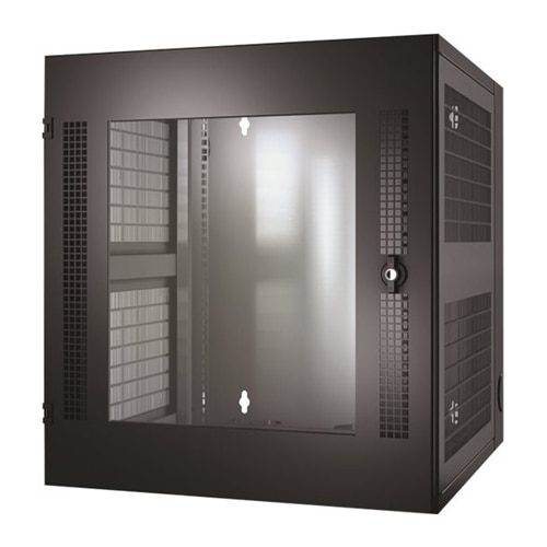 Armoire Rack APC NetShelter WX AR100 13U Fixation Murale pour Réseau, Système de circulation d'air ambiante