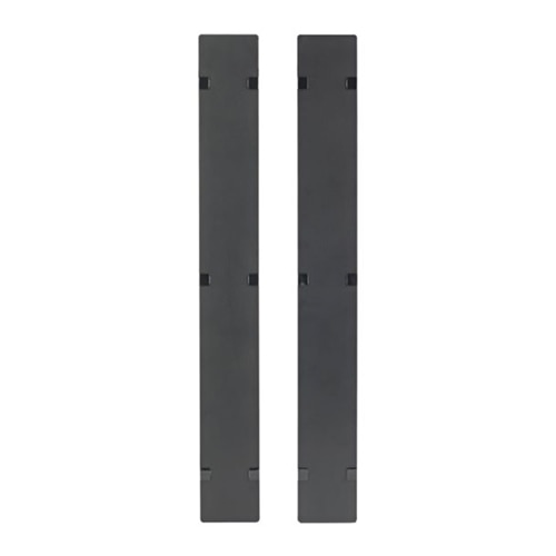 Ordonnateur de câble APC AR7581A - Noir - 2 Unité Pack - Conforme aux normes TAA