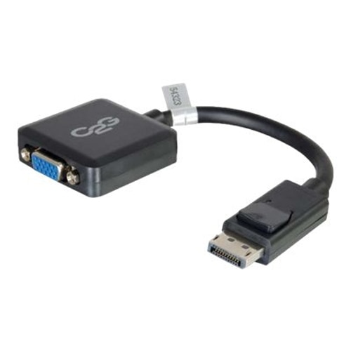 CablesToGo Cable vidéo C2G - 20,32 cm DisplayPort/VGA