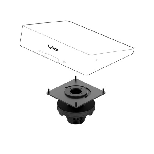 Á Tiège Filétée Logitech pour Contrôleur tactile de vidéoconférence