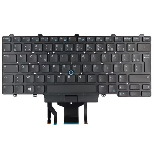 Clavier Dell rétroéclairé, français (Europe), 83 touches