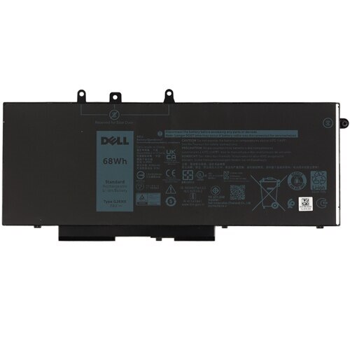 Batterie de rechange Dell 4 cellules 68 Wh au lithium ion pour certains ordinateurs portables