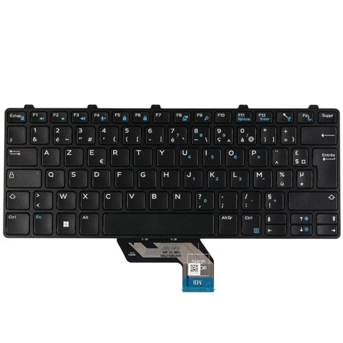 Clavier non rétroéclairé Dell français avec 83 touches