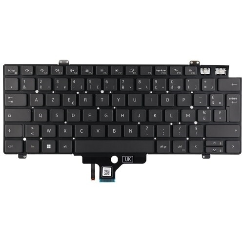 Clavier rétroéclairé Dell français de avec 80 touches