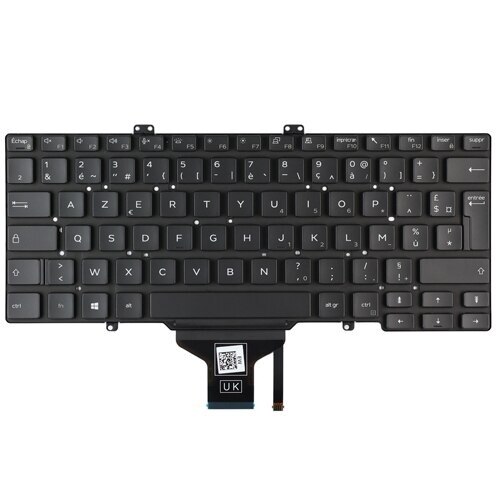Clavier Dell rétroéclairé, français (Europe), 82 touches
