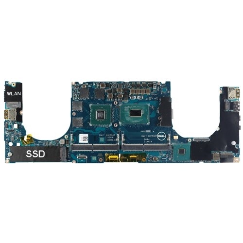 Assemblage de carte mère Dell, avec processeur Intel i7-8850H séparé