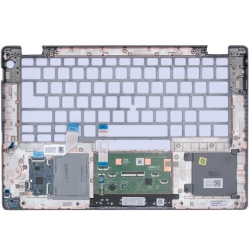 Assemblage du repose-poignets Dell à double pointage, carte USH et port USB-C