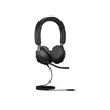 Jabra Evolve2 40 MS Stereo - Náhlavní souprava - náhlavní - kabelové - USB-C - izolace zvuku