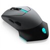 Alienware Wired/Wireless Gaming Mouse : AW610M (Dark Side of the Moon)
