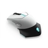 Alienware Wired/Wireless Gaming Mouse : AW610M (Lunar Light)