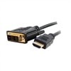 C2G - HDMI (Male) to DVI-D (Single Link) (Male) Cable Black - 2m