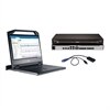 Dell 1U KVM/KMM console - 18.5in - adjustable monitor - KVM Switch DMPU2016, KVM Bracket